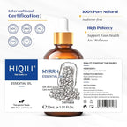 HIQILI Myrrh Essential Oil, for Skin, 100% Pure & Natural - Image 6