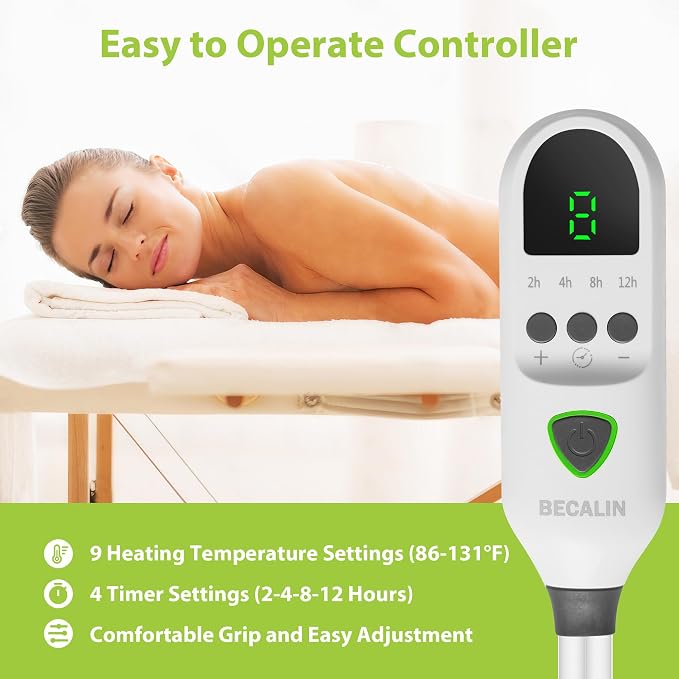 Massage Table Warmer Heating Pad Professional SPA Massage Bed Warmer - Image 2