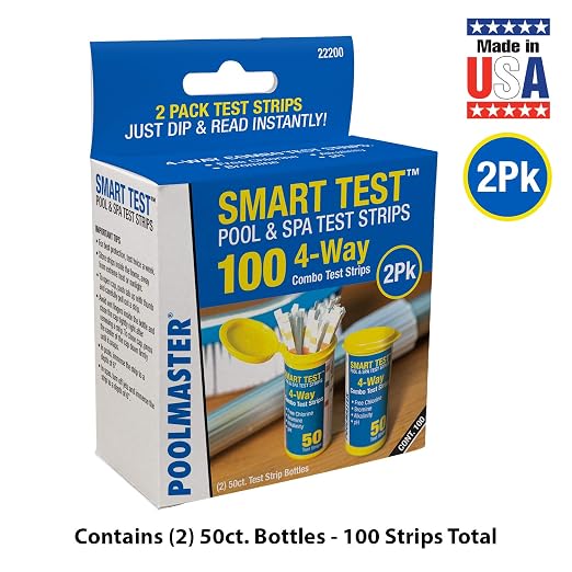 Poolmaster 4-Way Swimming Pool & Spa Test Strips, Easy-to-Read Results - Image 2