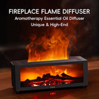 YALEDI Essential Oil Diffuser, 7 Colors Fireplace Flame Fire Oil Diffuser - Image 2