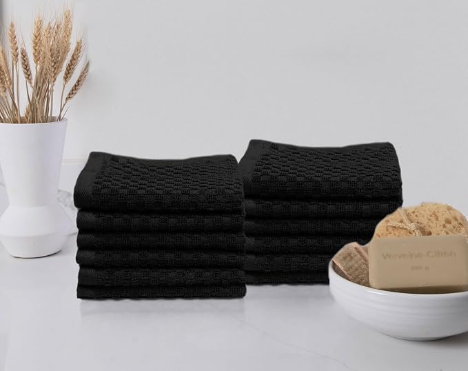 COTTON CRAFT Euro Spa Waffle Wash Cloth - Image 2