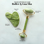 ROSELYNBOUTIQUE Gua Sha Facial Tools & Jade Roller Original Face Massager - Image 2