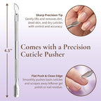Professional Cuticle Cutter & Pusher Trimmer Manicure Tools - Image 5