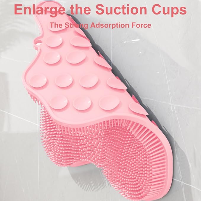 Shower Foot Scrubber, Shower Foot and Back Scrubber - Image 3