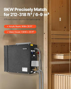 VEVOR Steam Generator, 9 kW Steam Shower System - Image 2