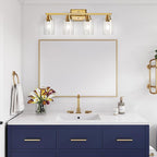 Unicozin Modern Bathroom Light Fixtures, 4 Light Vanity Lights Over Mirror - Image 7