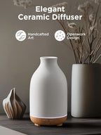 InnoGear Essential Oil Diffuser, 150ml Ceramic Stone Diffuser Handcrafted - Image 5