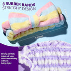 YGDZ Spa Headband, Spa Gifts for Women, Skincare Headband for Washing Face - Image 3