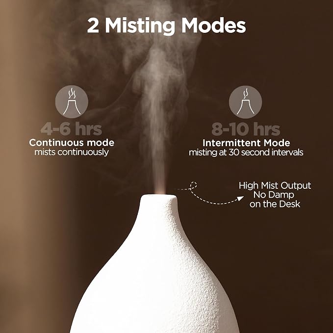 InnoGear Oil Diffuser, 150ML Ceramic Diffuser - Image 5