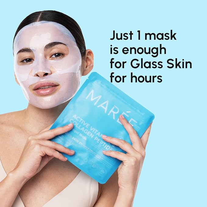 MAREE Hydrogel Collagen Facial Mask - Image 3