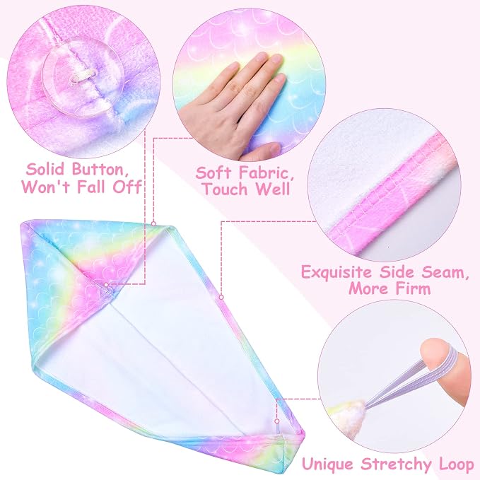 Basumee Microfiber Hair Towel Wrap - Image 3