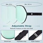 Sleep Mask for Side Sleeper Women Men, Eye Mask for Sleeping Light Blocking - Image 2