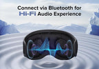 TOPOINT Sleep Mask with Bluetooth Headphones, 3D Eye Mask - Image 8