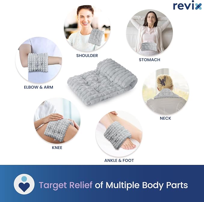 REVIX Microwave Heating Pad, 6 * 12" Multipurpose Heating Pad Microwavable - Image 6