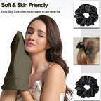 Satin Bonnet for Sleeping Night Cap, Adjustable Satin Lined Silk Bonnets Sleep - Image 4