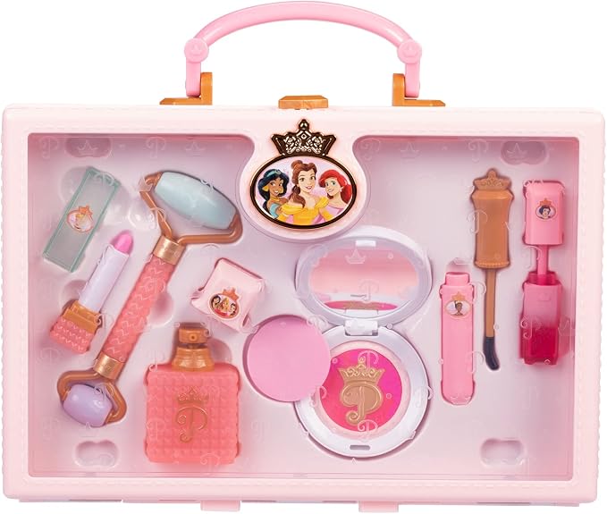 Disney Princess Style Collection Girls Trendy Makeup Tote Bag, Trendy Pretend - Image 7