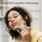 2 PCS Set Lymphatic Contour Face Brush, Stainless Steel Guasha Tool, Lymphatic - Image 4