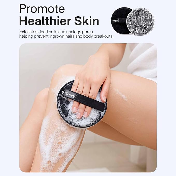 Yiclick Exfoliating Body Scrubber, Body Exfoliator Scrubber, Exfoliating Sponge - Image 4