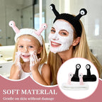Snail Face Wash Headband Skincare & Wrist Bands - Image 4