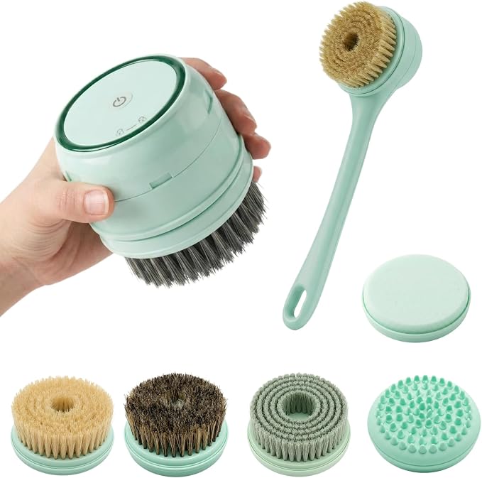 Electric Dry Brushing Body Brush by Rollerstone