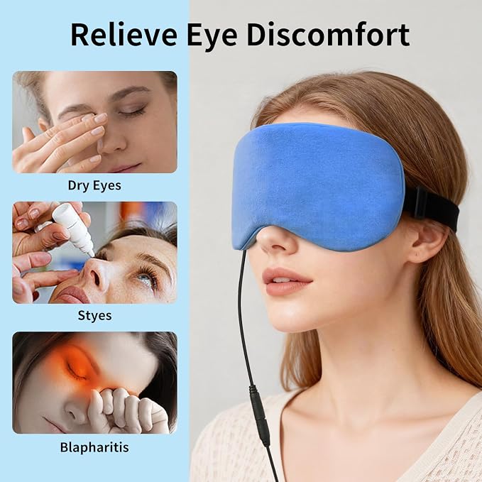 Heated Eye Mask, Warm Eye Compress - Image 2