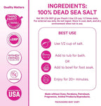 Pink Stork Pregnancy Bath Soak – Unscented Magnesium Flakes - Image 6