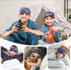 2 Pcs Sleep Mask for Kids Boys, Silk Eye Covers for Sleeping, Adjustable Strap - Image 6