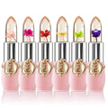 BestLand 6 Pcs/Set Flower Jelly Lipstick Set Temperature Change Moisturizer by Bestland