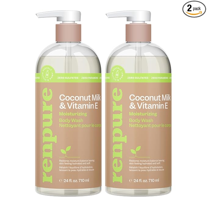 Renpure Coconut Milk & Vitamin E Moisturizing Body Wash by RENPURE