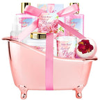 Mothers Day Gifts for Women, Bath Kit Rose Bath and Body Gift, Facial Skin Care - Image 9