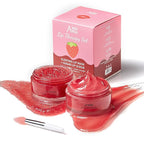 Lip Scrub & Lip Mask Set, Overnight Treatment Lip Care Products, Mothers Day by ANAIRUI