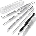 Ingrown Toenail File and Lifters Set, Professional Pedicure Tool Toenail by yeoeigm