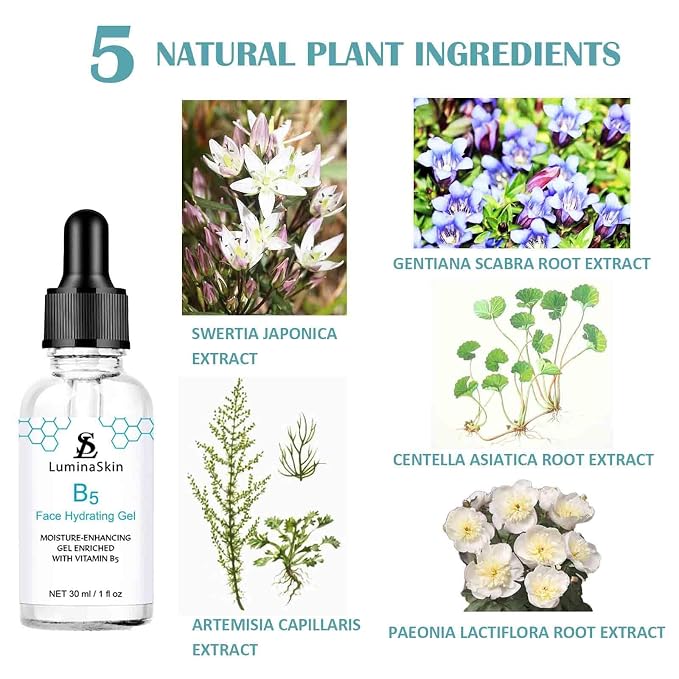 Hydrating Vitamin B5 Gel Skin Moisture-Enhancing Gel, Hyalu B5 Pure Hyaluronic - Image 3
