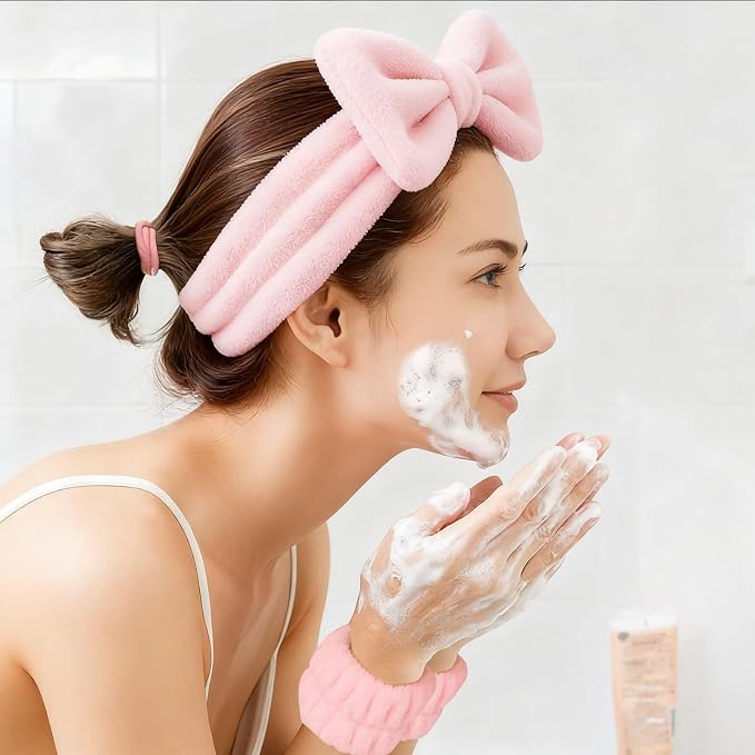 16 Pcs Skincare Headband Set, Face Washing Headband - Image 4