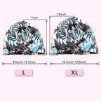 Shower Cap for Women Reusable Waterproof Bath Cap for Long Hair Cap for Shower - Image 5