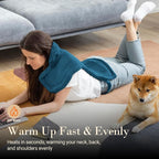 COMFIER Large Heating Pad for Back, FSA Eligible HSA Heating Pad for Neck and - Image 2