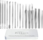 16 Pcs Blackhead Remover Tools 410 Grade Stainless Steel | Pimple Popper Tool - Image 8