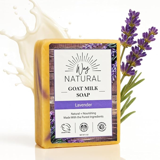 French Lavender Soap Bar by WayNatural