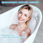 Bath Pillow for Tub Support Neck and Back, Bathtub Pillow Bath Accessories for - Image 7