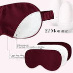 SilkDream 100% Mulberry Silk Sleep Mask Eye Mask - Image 3
