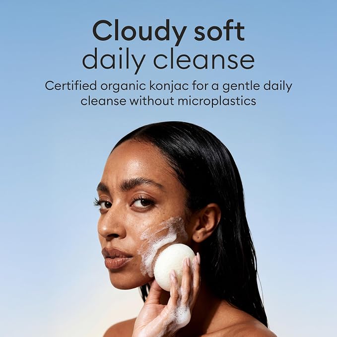 Vove Organic Konjac Facial Sponges 3-Pack - Image 2