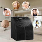 ZONEMEL Oversize Portable Far Infrared 1 Person Sauna, Personal Sauna Spa - Image 4