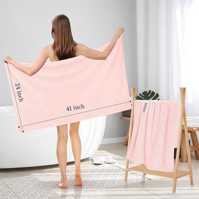 BEoffer 2 Pack Microfiber Hair Towel - Image 5