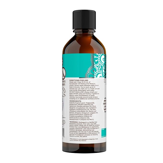 GuruNanda CocoMint Oil Pulling Mouthwash - Image 10
