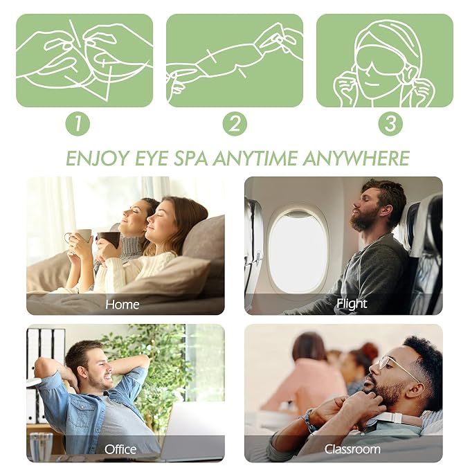 Jekeno Steam Eye Mask, 16 Packs Eye Masks - Image 6