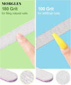 Nail Files and Buffers, MORGLES Nail Prep Kit - Image 3
