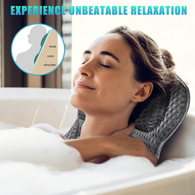 Bath Pillow, Tub Pillow for Bathtub - Image 6