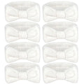 Ondder Spa Headband for Washing Face 8 Pack White Skincare Headbands for Women by Ondder