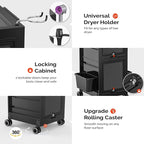 OmySalon Salon Trolley Cart, Hair Stylist Station - Image 3