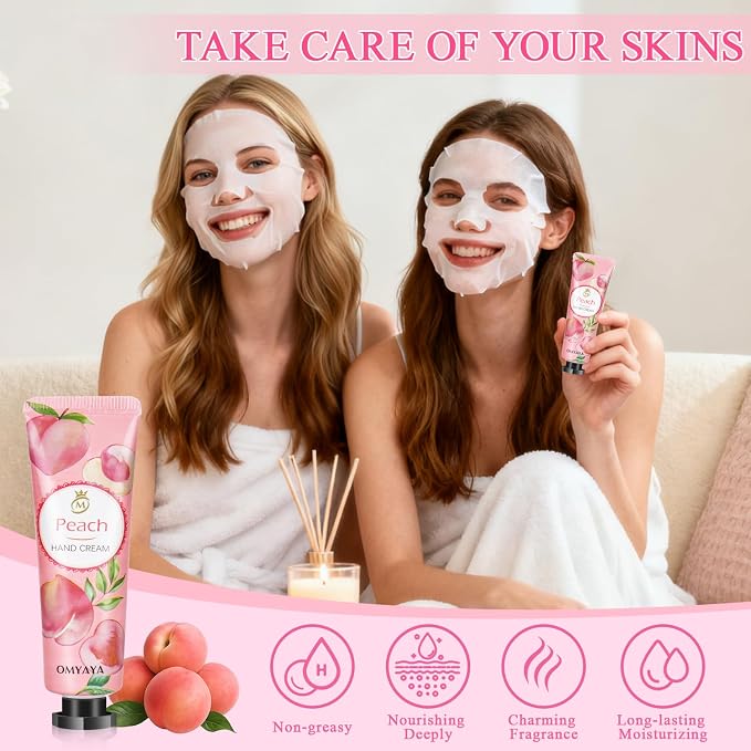72 Pcs Bulk Gifts For Women, Bulk Facial Mask, Lip Balms, Hand Creams & Under - Image 4